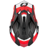 Kask O'NEAL 2SRS  SPYDE czarno-czerwony-biały